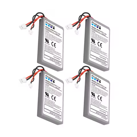 4 Pcs 2000mAh Battery Pack For Sony Gamepad PS4 Battery Dualshock4 Wireless controller Rechargeable 