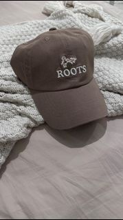 Roots 刺繡花卉文字經典棒球帽   繽紛花卉系列
