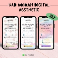 KAD AQIQAH DIGITAL / KAD JEMPUTAN DIGITAL