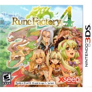 Nintendo 3ds Rune Factory 4 (US Ver)