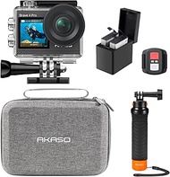 AKASO Brave 4 Pro Action Cam 4K30FPS 20MP with Floating Handle and Bag 40M Underwater Camera Ultra H