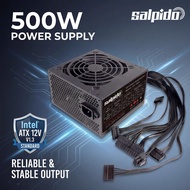 Salpido ATX-500W | ATX Power Supply Unit PSU With 12CM Big Cooling Fan & Flat Cable