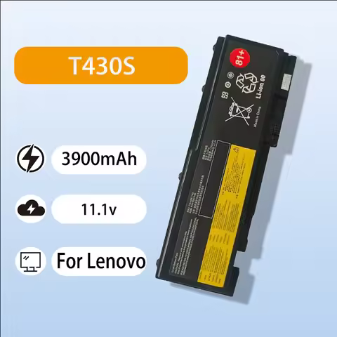 New Standard 45N1036 Battery For Lenovo ThinkPad T430S T430si T420s T420si 42T4845 Laptop 11.1V 3900