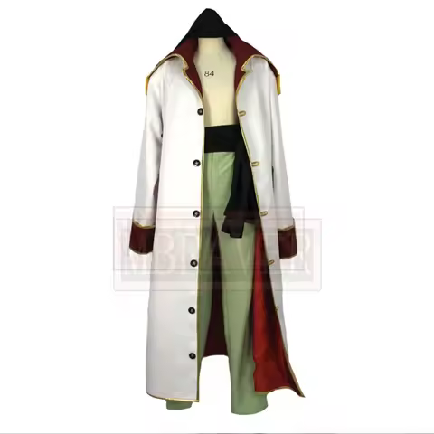 Whitebeard Edward Newgate Cosplay Costume Halloween Christmas Party Uniform Custom Made Any Size