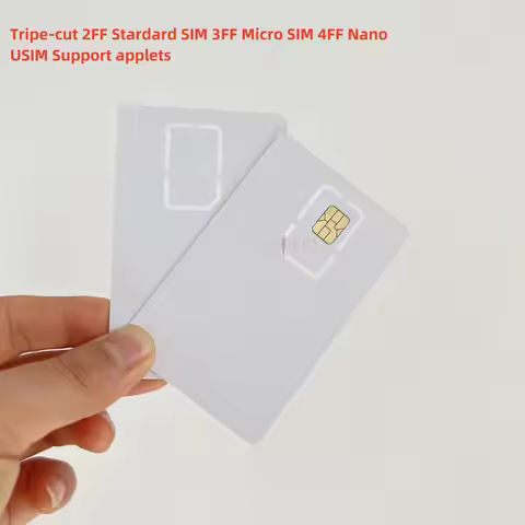 J3R150 EMV Version Jcop 4 Java Card with tripe-cut 2FF Stardard SIM 3FF Micro SIM 4FF Nano USIM Supp