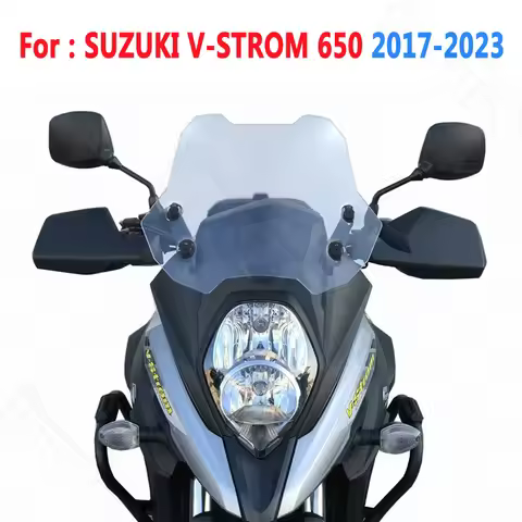 For Suzuki V-Strom 650 2017-2023 Motorcycle Accessories Sport Windshield Windscreens Wind Deflectors