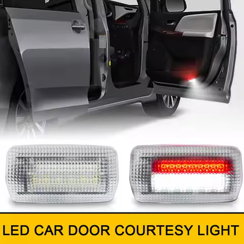 2x Car Side Door Panel LED Courtesy Lights For Lexus GX460 HS250H LX 460 470 570 GS 300 400 430 RC 2