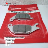 Rear Brake Pads Supra x 125 Supra x 125 FI Blade FI CS1 AHM 06435-KPP