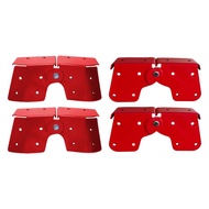 [kxshnhc] 2x Loft Ladder Hinge Replacement, Aluminum Alloy Attic Ladder Hinge Kit, Loft Ladder Pull 