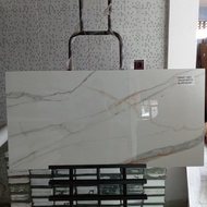 GRANIT 60x120 niro GMT02 lantai rumah white marble putih marmer
