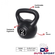 ROX Kettlebell Kettle Bell 2 Kg