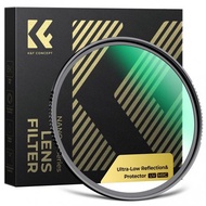 K&F Concept NANO-X UV Filter Ultra Low Reflection Tempered Glass Protection Lens Filter, 37mm-95mm