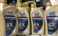 น้ำมันเครื่อง เบนซิน สังเคราะห์แท้ ปตท เพอร์ฟอร์ม่า ซินเธติค 5w-30 ขนาด 4 ลิตร (หรือ 1 ลิตร x 4 ขวด