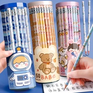 pensel warna colour pencil pensil warna Cute Cartoon Pencil Primary School Students Safe Non-Toxic L