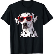 Dalmatian Dog Sunglasses T-Shirt