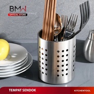 Stainless Steel Round Cutlery Holder Cultery Vessel Stainless Steel/ Cultery Set Holder