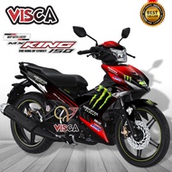 Decal Mx King 150 Full Body Stiker Mx King 150 Full Body Striping Mx King 150 Variasi Monster Energy