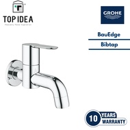 GROHE BauEdge Bib Tap | Wall Mounted | GROHE StarLight | 20238000