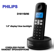 PHILIPS D1611B/90 (BLACK) CORDLESS PHONE HANDSET SPEAKERPHONE