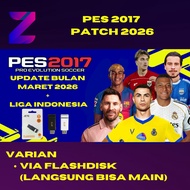 64GB FLASHDISK filled with PES 2017 Game PATCH 2026 + BRI LEAGUE 1 INDONESIA + BONUS GAME bebas REQU