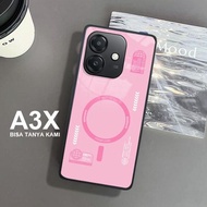 Softcase Glass Glitter For OPPO A3X A3 A5i - Cassing hp OPPO A3X A3 A5i - Protective Case OPPO A3X A