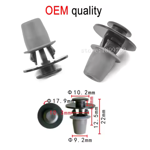 10/50/100x OEM Wheel Arch Molding Clips Plastic Interior Parts For Audi Q3 Q5 Q8 Skoda Fabia 5J08535