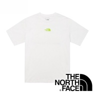 [THE NORTH FACE United States] Men Round Neck Short Sleeve Cotton T-Shirt {White} NF0A81NA