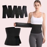 Ready Stock 3M-6M Waist Trainer Body Shaper Sweat  Belt Shapewear Women Belt Wraps daus  waist  trai