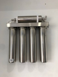 เครื่องกรอง 4 ขั้นตอน - Stainless steel magnetization three tank filter(0504015)