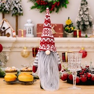 Plush Gnomes Wine Bottle Decorations Decorative Gnomes Beard Liquor Bottle Bags