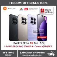 REDMI Note 15 Pro 5G Smartphone 8GB + 256GB/512GB Massive 6580mAh battery Dimensity 7400-Ultra