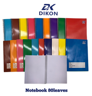Notebook 80lvs - Dikon Notebook All Grade sold per 5pcs Thick Inner Pages (DK Notebook) Writing Comp