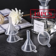 [10PCS]Small Funnel Packing Funnel Plastic Funnel Mini Funnel Cosmetic Subpackaging Funnel Funnel