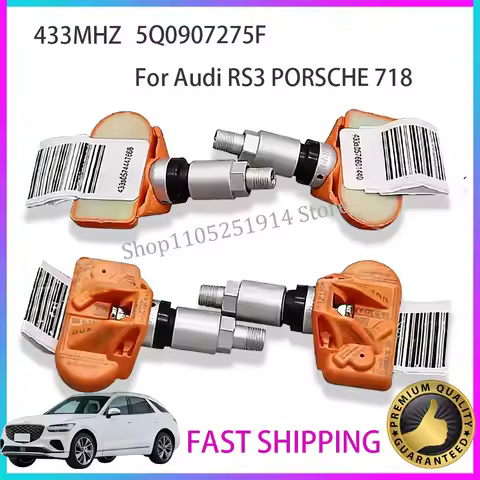 TPMS 5Q0907275F 433MHZ Tire Pressure Monitoring Sensor For Audi RS3 SKODA Kodiaq PORSCHE 718 VW Arte