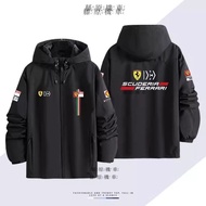Taiwan Shipment Ferrari F1 Racing Suit Customized Jacket Autumn Winter Clothes