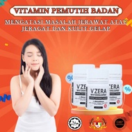 PENCERAH MUKA GLUTATHIONE VZERA WHITENING BOOSTER SUPPLEMENT UBAT PUTIH SELURUH BADAN HILANGKAN JERA
