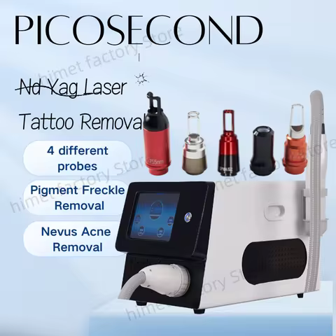 HOT Pico Second Q Switched 532nm755nm 1064nm 1320 nmNd Yag Laser Tattoo Removal Machine Pico Laser B