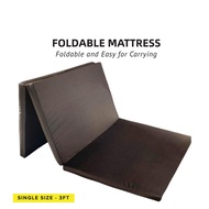 Foldable Single Mattress 6cm No Carry Bag / Tilam Bujang Berlipat / Tilam Single / Single Mattress