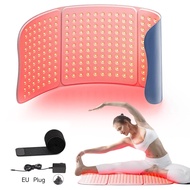792pcs LEDs Red Light Therapy Pad 660nm 850nm for Whole Body Relax Large 30x12inch Mat with Timer - 