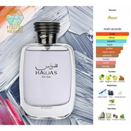 [ DECANT ] Rasasi Hawas (Dupe to Invictus Aqua) 5ml/10ml