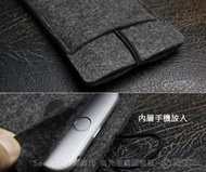 【Seepoo總代】2免運 拉繩款 LG V60 ThinQ 6.8吋 羊毛氈套 手機殼 手機袋 保護套 黑灰