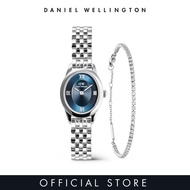 Daniel Wellington Gift Set - Ophelia Mini Beans Link Arctic Silver + Classic Tennis Bracelet Silver
