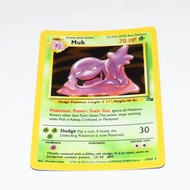 寵物小精靈 遊戲咭 美國版 硬咭閃 無巢無摺 pokemon Muk