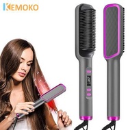 Electric Hot Comb Straight Hair Straightener Comb Straightening Brush Negative Ion Multifunctional A