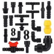 Dn20 Hose Fitting Accessories Barb Connector Reducing Three-way Straight-through Elbow Garden Lawn I