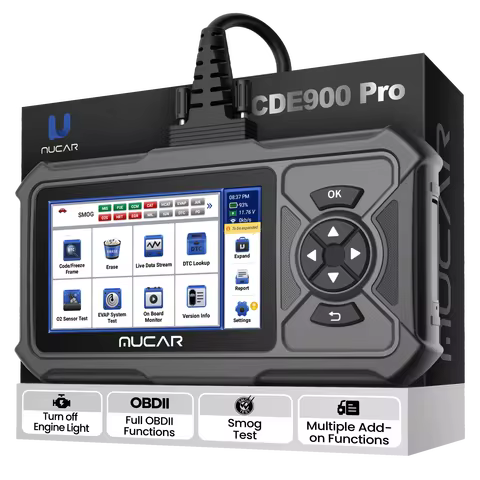 MUCAR CDE900 PRO OBD2 Scanner Automotive OBDII Car Code Reader 32GB Free Update Diagnostic Scan Tool