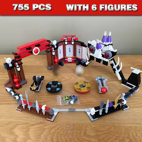 409pcs Spinner Battle Snake Dragon Arena Ashram 9729 Building Blocks Sets Jigsaw Construction Compat