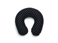 波點迷你充氣頸枕 - 小孩專用 - 黑色