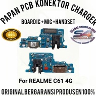 Realme C61 4G Flexible Charging Board charger Connector PCB Board iC Original