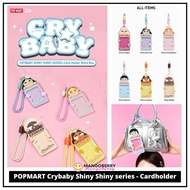 Popmart Crybaby Shiny Shiny series - Cardholder Keychain name TAG